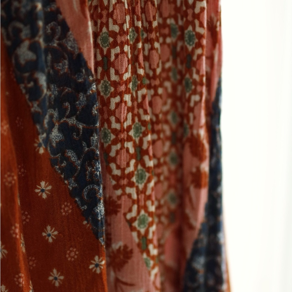 Patchwork Midi Dress - Picture 2 of 3